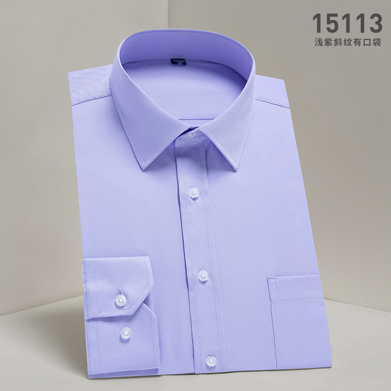 长袖15113斜纹紫色(有大码)